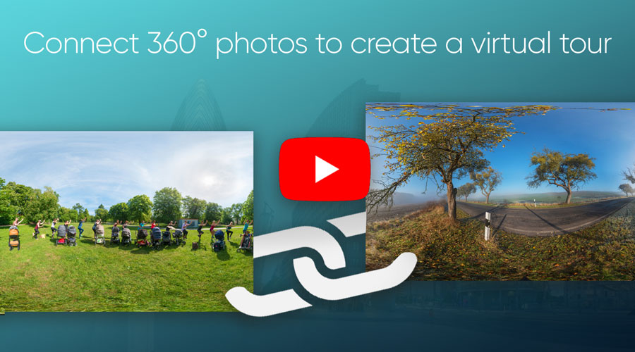 2.3 Linking 360° images to a virtual tour