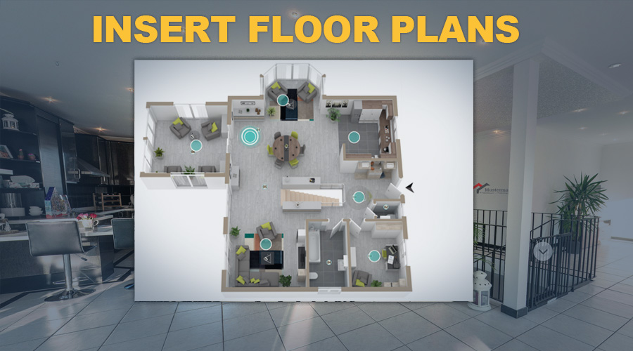 Include logo for Interactive Floor Plans