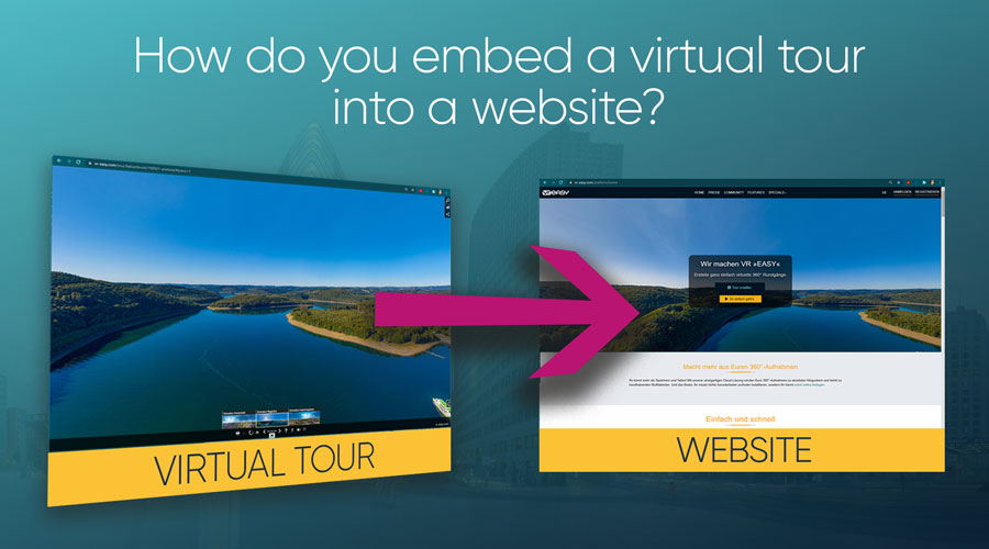 4. How do I integrate a virtual tour into a web page?
