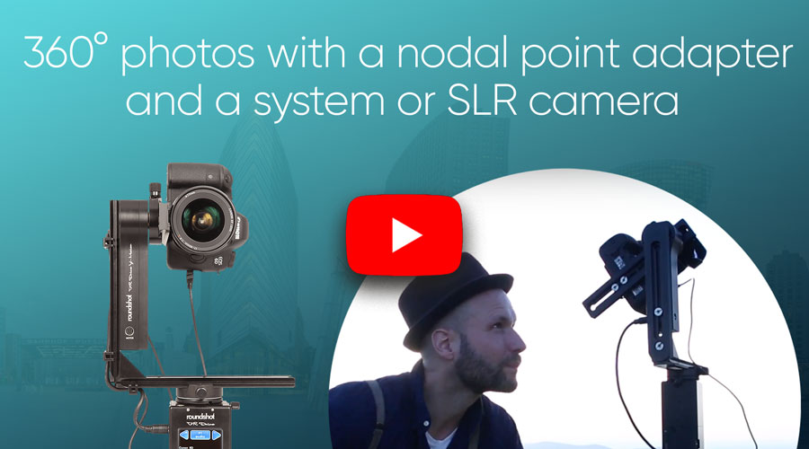 1.3 360° photos with an DSLR camera and a nodal point adapter