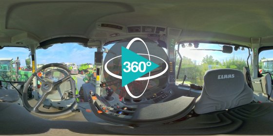 Play 'VR 360° - CLAAS AXION 810 CIS+