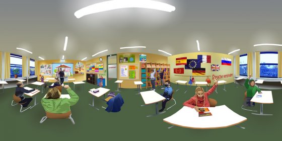 Play 'VR 360° - Virtueller Schulrundgang Nepomucenum