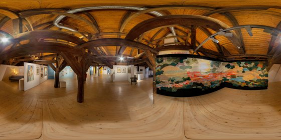 Play 'VR 360° -  Ausstellung-Kunst von Hier