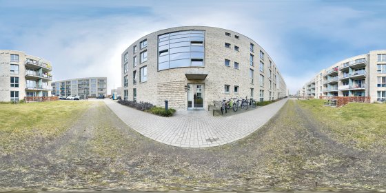 Play 'VR 360° - Wohnquartier Azubi-Wohnen am Mittleren Landweg