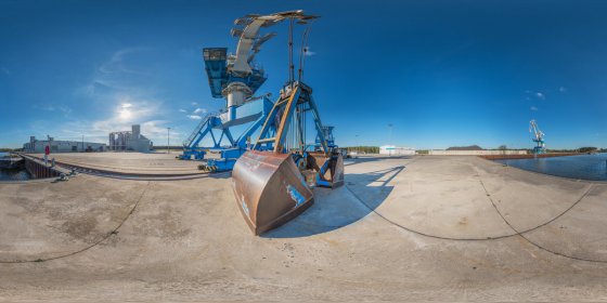 Play 'VR 360° - Industriegebiet Hafen Schwedt/Oder