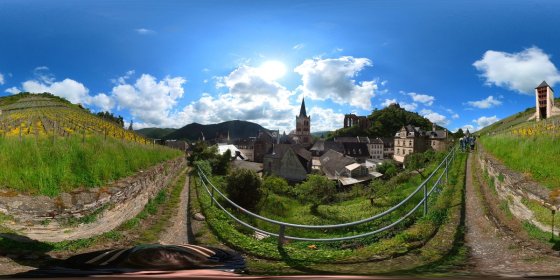 Play 'VR 360° - Bacharach Tour Natur entdecken