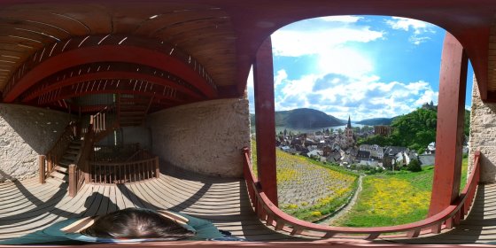 Play 'VR 360° - Bacharach Tour Natur entdecken