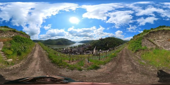 Play 'VR 360° - Bacharach Tour Natur entdecken