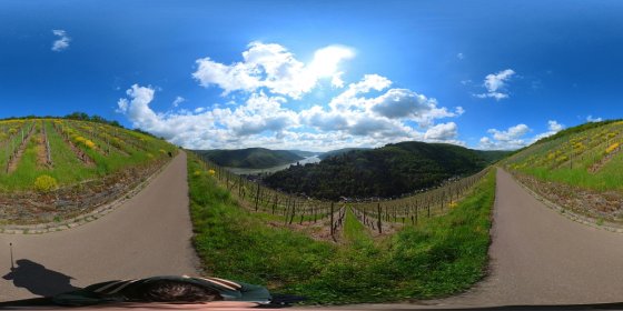 Play 'VR 360° - Bacharach Tour Natur entdecken