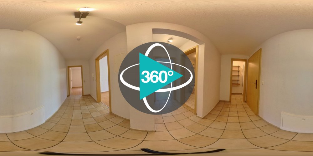 Play 'VR 360° - Freie 3 Zi Wohnung mit EBK und Stellplatz und Terrasse